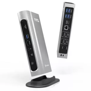 Plugable TBT4-UDZ ThunderBolt 4 Quad Monitor 100W USB-C PD 2.5GbE Docking Station