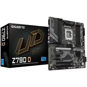 Gigabyte Z790 D Ultra Durable Intel 1700 Socket Motherboard, ATX, 4x DDR5 Slots, 3x M.2 Sockets, 2.5GbE LAN, 1x DisplayPort / 1x HDMI Port