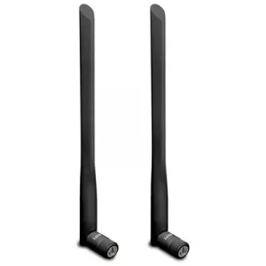 DrayTek ANT-1205B 5dB High-Gain WiFi Dual-Band Black Antennas (One Pair)