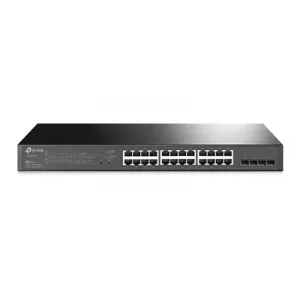 TP-Link JetStream TL-SG2428P 28-Port Metal Gigabit Smart PoE Switch with 24-Port PoE+ (250W)