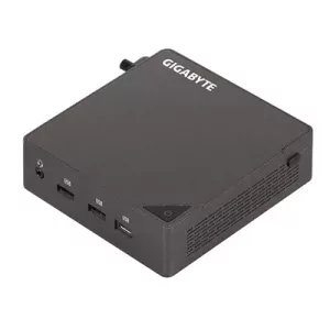 Gigabyte BRIX (GB-BRU5-225H) Barebone Kit, Intel Core Ultra 5 225H 14 Core CPU, 2 x DDR5 SO-DIMM Slots, 2 x M.2 2280 Slots, 1 x M.2 E Key 2230 Wi-Fi & BT slot (Wi-Fi 7 RTL8922AE)