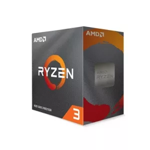 AMD Ryzen 3 4100 4 Core AM4 Processor, 8 Threads, 3.8GHz up to 4.0GHz Boost, 6MB Cache, 65W, with Wraith Stealth Cooler, No Graphics
