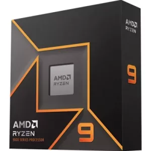 AMD Ryzen 9 9950X with Radeon Graphics, 16 Core AM5 Processor, 32 Threads, 4.3GHz up to 5.7GHz Boost, 80MB Cache, 170W, No Fan, Radeon Graphics