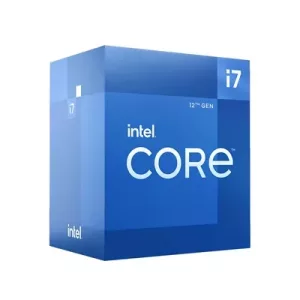 Intel Core i7 12700 12 Core Processor, 20 Threads, 2.1GHz up to 4.9GHz Turbo Alder Lake Socket LGA 1700 25MB Cache, 65W, Maximum Turbo Power 180W, Intel UHD 730 Graphic