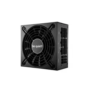 be quiet! SFX L Power 600W PSU, 80 PLUS Gold, SFX-to-ATX Adapter, Temperature Controlled 120mm Fan, 3 Year Warranty