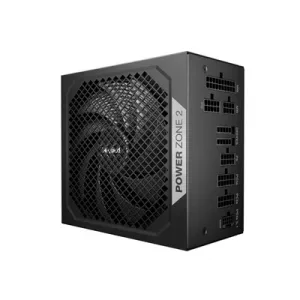 be quiet! Power Zone 2 850W PSU - 80 PLUS Platinum, Semi-Passive Cooling, Pure Wings 3 Fan, PCIe 5.1/ATX 3.1 Compatibility, 10-Year Warranty