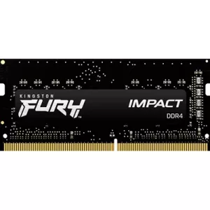Kingston FURY Impact KF432S20IB/16 16GB (1x 16GB) SODIMM System Memory, 3200MHz, DDR4, CL20, Intel XMP