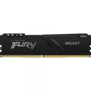 Kingston FURY Beast KF432C16BB/16 16GB (1x 16GB) DIMM System Memory, 3200MHz, DDR4, CL16, Black, Intel XMP