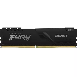 Kingston FURY Beast KF436C18BB/16 16GB (1x 16GB) DIMM System Memory, 3600MHz, DDR4, CL18, Black, Intel XMP