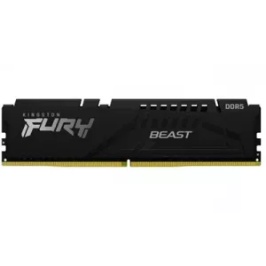 Kingston FURY Beast KF552C40BB-16 16GB (1x 16GB) DIMM System Memory, 5200MHz, DDR5, CL40, Black, Intel XMP