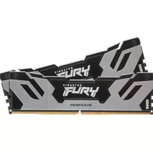Kingston FURY Renegade KF572C38RSK2-32 32GB (2x 16GB) DIMM System Memory, 7200MHz, DDR5, Silver, Intel XMP
