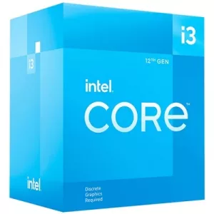 Intel Core i3 12100F 4 Core Processor 8 Threads, 3.3GHz up to 4.3GHz Turbo, Alder Lake Socket LGA 1700, 12MB Cache, 60W, Maximum Turbo Power 89W, No Graphics