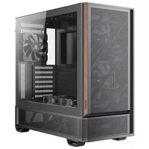 Antec P30 Air Mid-Tower ATX Gaming Case, High-Airflow Mesh Front, Support for 360 mm Radiator, Tempered Glass Side Panel, USB-C & Five Pre-Installed Fans