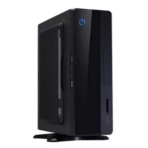 CIT MTX-007B Mini ITX Case 180W PSU Black Interior VESA Mountable