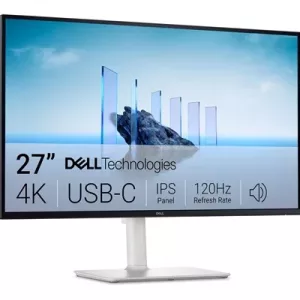 Dell Plus S2725QC 27 Inch, IPS 4K UHD (3840 x 2160), 16:9, 120Hz 8ms Response Time, FreeSync Premium, HDMI, USB-C Monitor