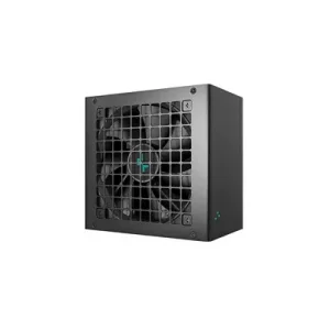 DeepCool PN850D 850W PSU, ATX 3.1, 120mm Silent High Performance Fan, 80 PLUS Gold, Non Modular, UK Plug, Flat Black Cables, Japanese Bulk Capacitors