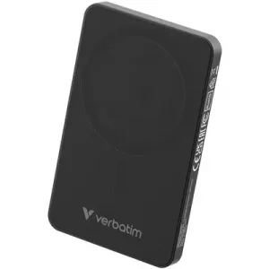 Verbatim (32225) Charge 'n' Go Essentials MagSafe Power Bank Wireless 5000mAh Black