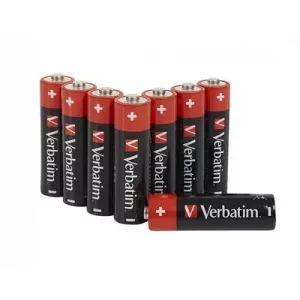 Verbatim (49503) AA Battery Alkaline 8 Pack (Hangcard)