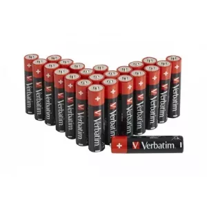 Verbatim(49505) AA Battery Alkaline 24 Pack (BOX)