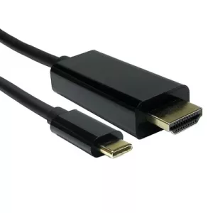 USB-C TO HDMI 4K 60HZ 2 Meter Black Data Cable