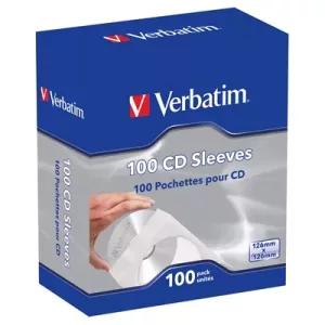 Verbatim (49976) CD Paper Sleeves 100-Pack