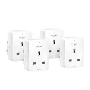 TP-Link Tapo P100(4-pack) Mini Smart Wi-Fi Socket, 4 pack