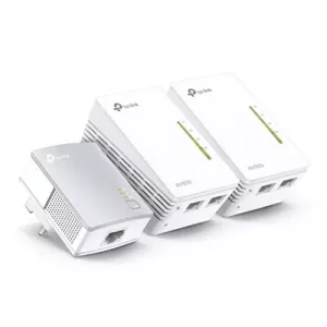 TP-Link TL-WPA4220 TKIT AV600 Powerline Wi-Fi Booster 2 LAN, 3 units